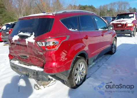 2017 Ford Escape Titanium из США, поврежденный, VIN 1FMCU0J90HUA63758